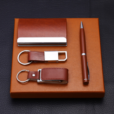 Stampa UV Regalo di souvenir commemorativo Portachiavi creativi Set di penna di firma USB