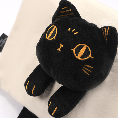 Logo del Cliente Gaia Anderson Cat Canvas Bag Plush Shoulder Bag Diagonale Straddle Bag