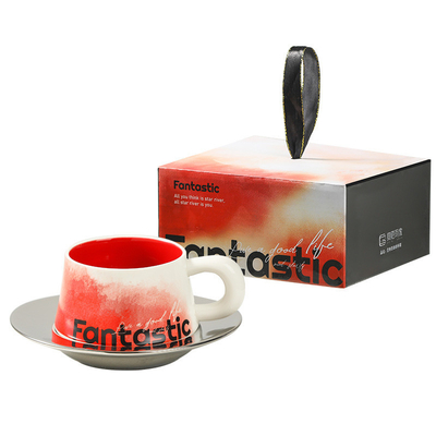 Capacità Tazza d'acqua Tazza Latte Art grande in serie Fantesi per regali aziendali personalizzati
