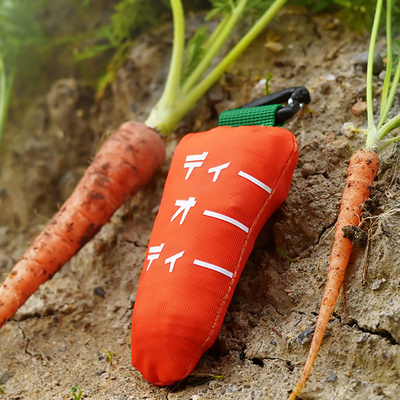 Perfetto regalo dell'agenzia di viaggio Coniglio carota Borsa da shopping portatile per gite all'aperto