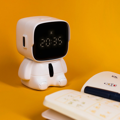 2 Color Graphics Printing Cute Fun Robot USB Desktop Digital Timer per Enterprise Regalo