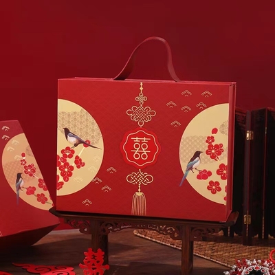 Scatola regalo per compagno di nozze Damigella e testimone regalo 1 stampa a colori per grafica