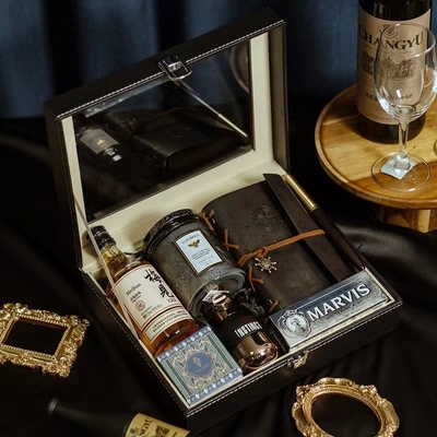 High End Practical Wedding Bridesmaid Bridesman's Return Gift Box Set per regali di novità