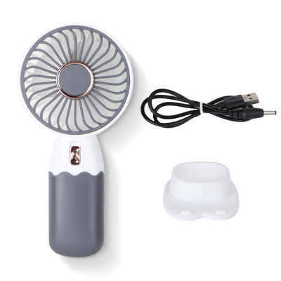 Creative Cartoon Mini Handheld Cooling Piccolo Ventilatore Portatile USB di ricarica del telefono Stand Piccolo Ventilatore 2024 RAMADAN Prodotto