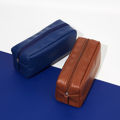 Prodotti per ufficio Stile minimalista Borsa di stoccaggio cosmetica con cerniera per acquirenti agricoli