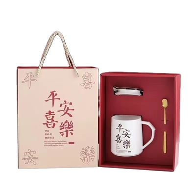 Set di tazze regalo creativo con logo del cliente per promozioni personalizzate