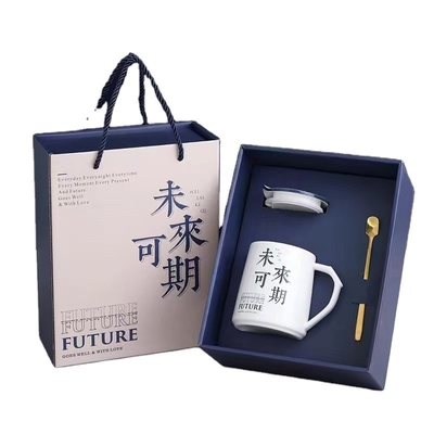Set di tazze regalo creativo con logo del cliente per promozioni personalizzate