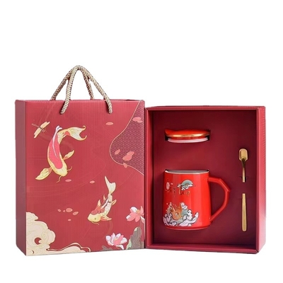 Set di tazze regalo creativo con logo del cliente per promozioni personalizzate