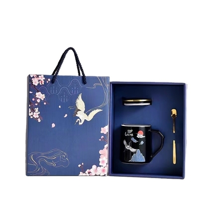 Set di tazze regalo creativo con logo del cliente per promozioni personalizzate