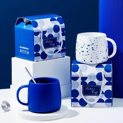 Logo personalizzato accettato Geful Home Klein Blu Mug Color Boxrac per l'occasione dell'anno