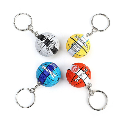 Sport incontri attività regali silicone mini basket calcio pallavolo portachiavi pendente
