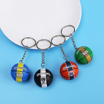 Sport incontri attività regali silicone mini basket calcio pallavolo portachiavi pendente