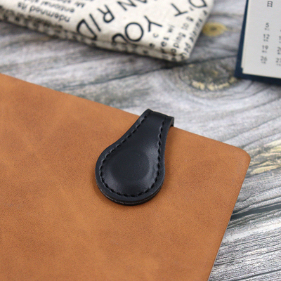 Stampa a colori per la grafica 5 Colore Bookmark in cuoio Clip a mano a doppio lato Promozione