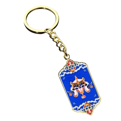 2024 Portachiavi personalizzati in lega di zinco Carabiner con logo del cliente e stampa in gravura