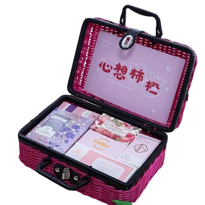 1 Color Graphics Stampa e Prodotti per ufficio Meihei Spliced Vine Basket Gift Package