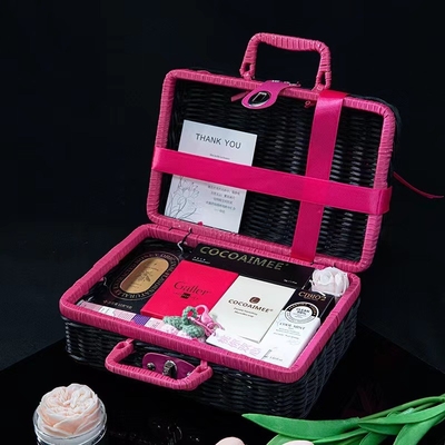 1 Color Graphics Stampa e Prodotti per ufficio Meihei Spliced Vine Basket Gift Package