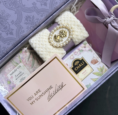 Esclusivo set regalo di nozze Eco-friendly Purple Metal Candy Box per gli amanti dell'automobile