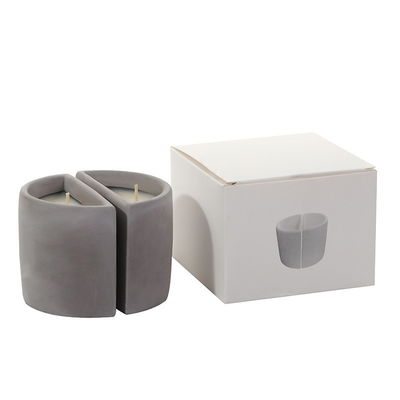 Assicurazione Obiettivo Utente finale Regalo creativo a mano Tazza di gesso a mano Candela di aromaterapia