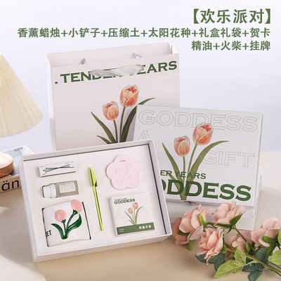 Celebrate la Giornata della Donna con il regalo perfetto Creativo Fiore Aromaterapia Candela Gift Box