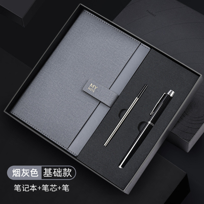 Set di notebook professionali A5 Custom Logo Pen Pen Riempire firma penna Business Gift Box