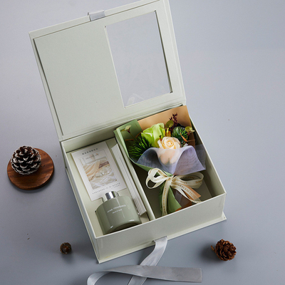 8 marzo Festa regalo a mano aromaterapia bouquet scatola regalo con stampa a colori