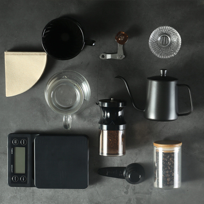 Presentazione Set regalo Stile Viaggio Set da caffè Portatile Outdoor Coffee Equipment Business Gift