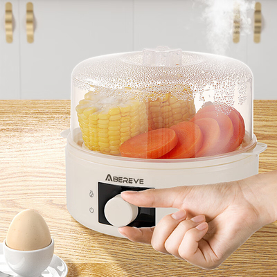 Hotel and Resort Double layer Egg Cooker Small Power Steamer per dormitori domestici