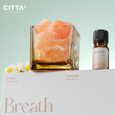 Aromaterapia senza fuoco Crystal Stone Essential Oil Set Gift Box Agricoltura Target End User