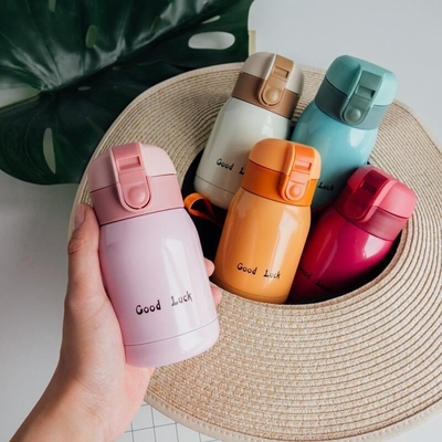 Mini Cute 200ml/360ml Tazza di tasca a freddo isolato Tieni la bevanda alla giusta temperatura
