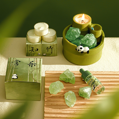 Prodotti per ufficio Aromaterapia senza fuoco Set di candele Stampa a colori per grafica 1 colore