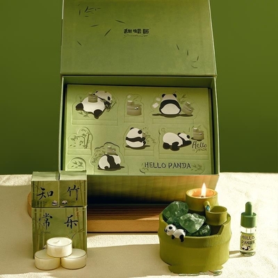 Prodotti per ufficio Aromaterapia senza fuoco Set di candele Stampa a colori per grafica 1 colore