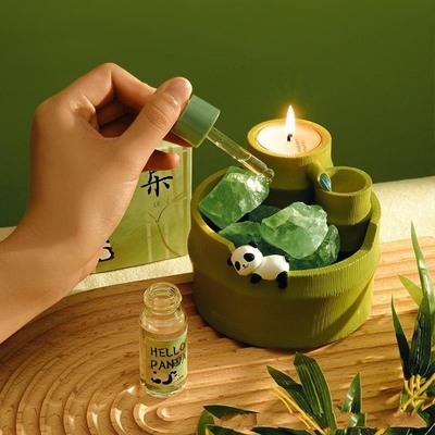 Prodotti per ufficio Aromaterapia senza fuoco Set di candele Stampa a colori per grafica 1 colore