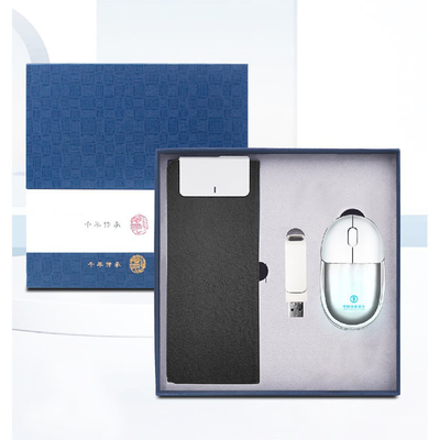 Hotel and Resort Customized Mouse Business Gift Box Set per loghi a combinazione multipla