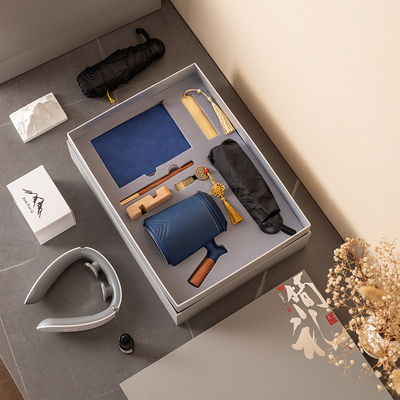 Set regalo aziendale per la tazza d'acqua personalizzata per hotel e resort Enterprise Office Gift Box