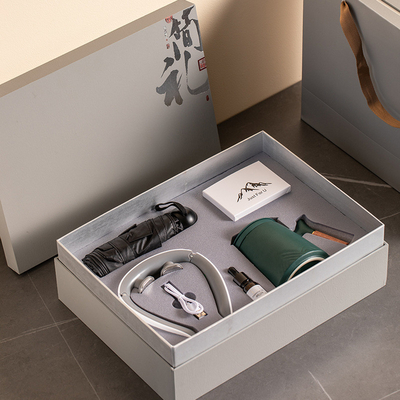 Set regalo aziendale per la tazza d'acqua personalizzata per hotel e resort Enterprise Office Gift Box