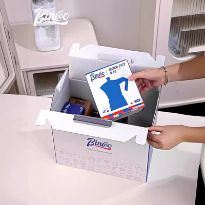 Apparecchi per la caffetteria per la piccola casa Apparecchi per il caffè in combinazione Set di pentole a quattro pezzi