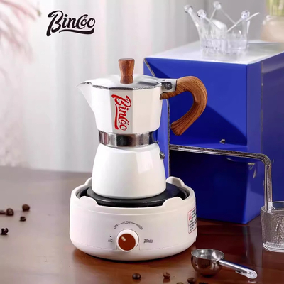 Apparecchi per la caffetteria per la piccola casa Apparecchi per il caffè in combinazione Set di pentole a quattro pezzi