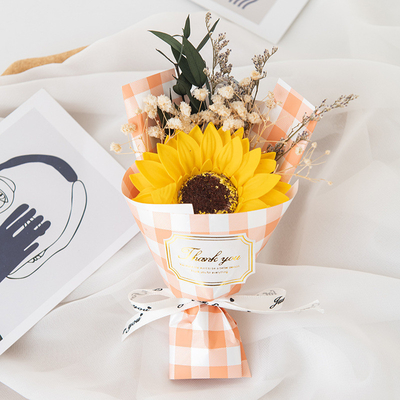 4 Colori Grafica Stampato Festival Bouquet Sapone Fiore Perfetto Per Rientro A Scuola Regalo