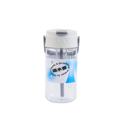 Presentazione per la cura estiva Logo personalizzato Set in due pezzi con tazza d'acqua e ombrello capsula