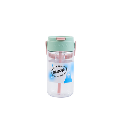 Presentazione per la cura estiva Logo personalizzato Set in due pezzi con tazza d'acqua e ombrello capsula