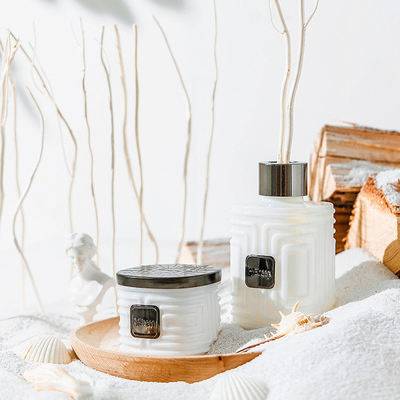 Consigli di fine regalo Vintage profumo vegetale naturale scatola regalo pura pianta di soia cera profumo set