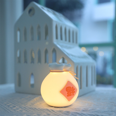 Regalo per il festival Creative Lucky Bag LED Timed Atmosphere Light con due livelli di attenuazione