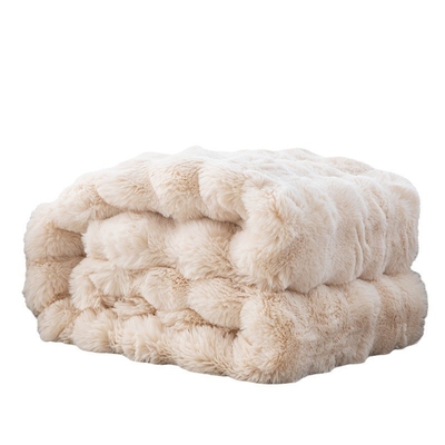 Vivi un'atmosfera estiva confortevole con la coperta Toscana Bubble Rabbit