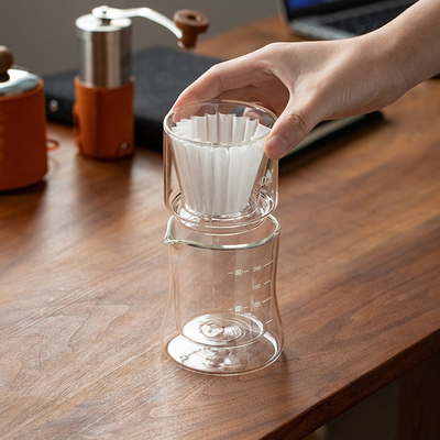 Star Clear Drip Pot Coffee Set per l'agricoltura Non inclusa la pentola a manico e la macinatrice di fagioli