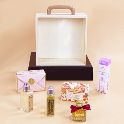 Acrilica copertura a spinta Net Red Gift Box Ins Stile scatola di legno per l'anniversario aziendale