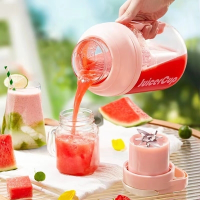 Coppia di succo elettrico per uso domestico a piccola carica con serigrafia