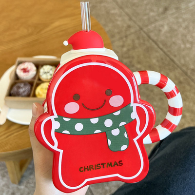 Hotel e Resort Natale Bellezza alta Coppa di paglia Sciarpa con grafica colorata