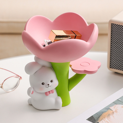Decorazioni da tavolo minimalistiche per il foyer Stampa UV Ornamenti in resina per San Valentino