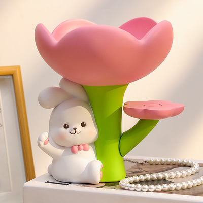 Decorazioni da tavolo minimalistiche per il foyer Stampa UV Ornamenti in resina per San Valentino