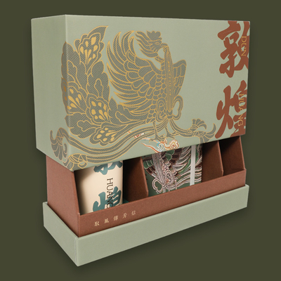 Anno Regalo Disegno originale Stile Dunhuang Regalo a mano e tazza isolante con il logo del cliente